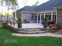 Concrete Patio Designs Patio Steps