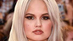 debby ryan shows off her freckles