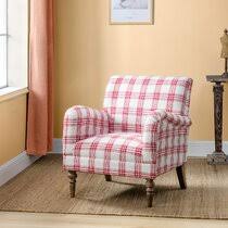 Canora grey stockbridge 32.5 w polyester armchair fabric: Plaid Red Accent Chairs You Ll Love In 2021 Wayfair