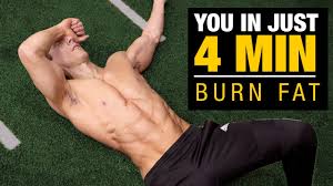 4 min morning fat burning workout burn