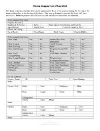 va home inspection checklist pdf form