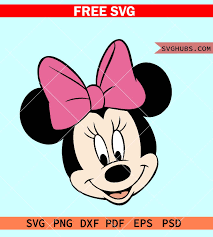 bow svg free minnie mouse svg free
