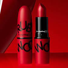 mac s iconic ruby woo lipstick is now