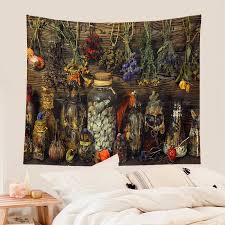 Esoteric Witch Wall Hanging Tapestry