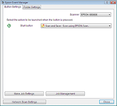 You can also save scan settings that you use frequently. Assigning A Program To A Scanner Button