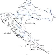 Get free map for your website. Map Of Croatia With Two Drainages Basins And Major River Courses Download Scientific Diagram