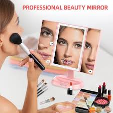 amke makeup mirror with lights and