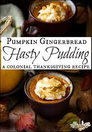 colonial thanksgiving recipe hasty