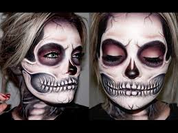 skeleton skull makeup tutorial