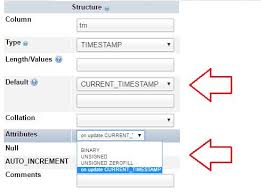 updating time of record in mysql field