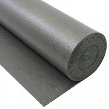 shock pad carpet underlay foam black