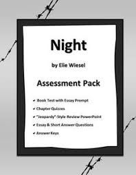 essay topics for night by elie wiesel     