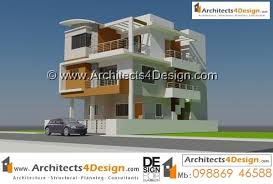House Elevations For Duplex House Plans