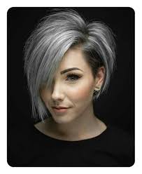 Asymmetrical bobs are cool, they are sure to make you look more modern and fresh, and there are two kinds of such haircuts: Pin Auf Haircuts