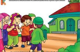 Mewarnai gambar gambar mewarnai anak sedang mengaji | copyright. Masjid Kartun Anak Nusagates