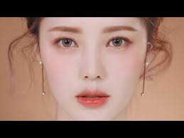sweet natural makeup tutorial korean