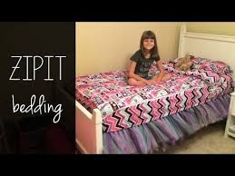 diy zip up bedding goes on like a