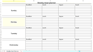 Weekly Daily Schedule Template