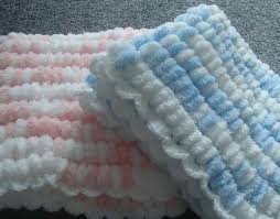Hand Knitted Baby Pompom Car Seat