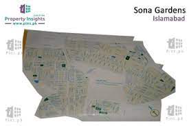 siteplan of soan gardens abad