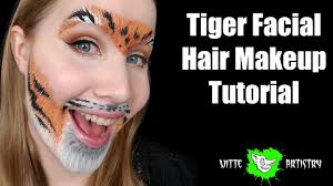 tiger hair silly makeup tutorial
