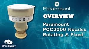 paramount pcc2000 nozzles rotating and