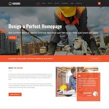 Raising Free Template For Construction Websites Free Template Co
