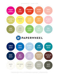 Papersource Colors Cmyk Pantone Paperwheel Letterpress