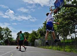 glasgow basketball court victoria park