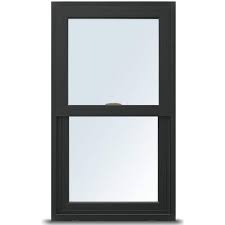Black Single Hung Composite Window