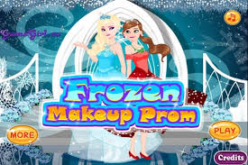 frozen makeup prom make up games