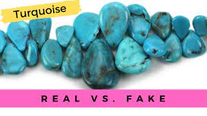 real turquoise from fake stone