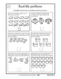Printables for first grade math. Addition And Subtraction Word Problems 1st Grade Math Worksheet Greatschools