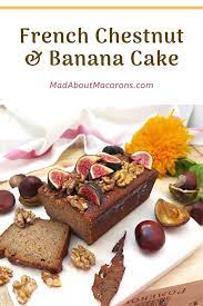 Chestnut flour prepared from cooked, ground chestnuts are used in its preparation, along with additional typical cake ingredients. Moist Banana Chestnut Loaf Mad About Macarons