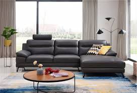 genuine leather sofa l shape sofa set