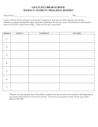 20 Effective Templates For Helping You Create Weekly Student