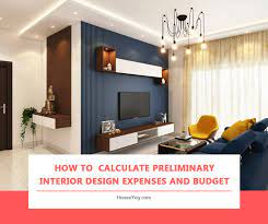 calculate interior design expenses