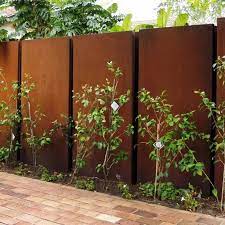 Corten Fence Panel S Cor Ten