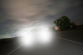 dim your high beam lights when driving