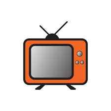 Tv Logo Design Flat Icon 8349485 Vector