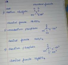 neutral salt with chemical formula
