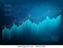 Finance Chart Stock Vector Photo Free Trial Bigstock
