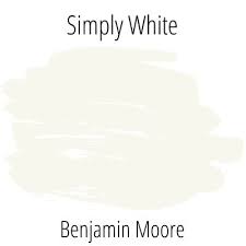 Benjamin Moore Simply White Oc 117