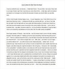 love letters for him 25 free word