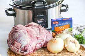 crock pot sirloin tip roast recipe