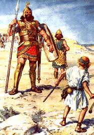 Why did david say that the battle was god's? David And The Big Bully A Retelling Of David And Goliath David And Goliath Goliath Bible Art