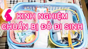 Cách sắp xếp và chuẩn bị đồ đi sinh đầy đủ và gọn nhẹ nhất - GiupMe.com