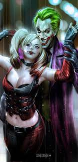 1440x2960 Joker Harley Quinn Artwork ...