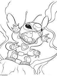 The figure who invented the stitch character named sanders. Stitch Coloring Pages Free Printable Stitch Coloring Pages