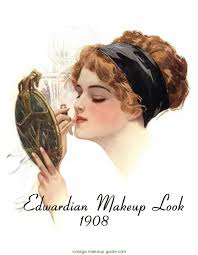 edwardian makeup what did the women
